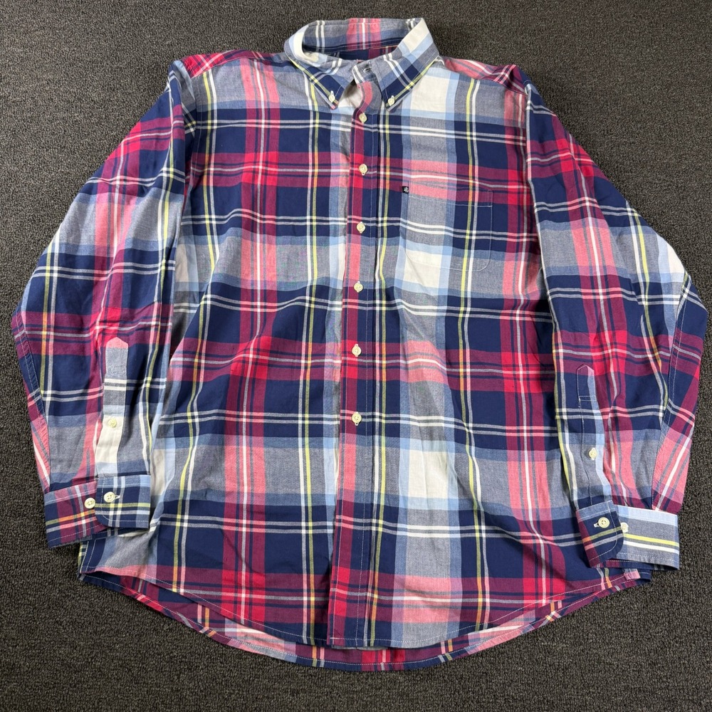 Brooks Brothers Button Down Mens XL 346 Original Polo Shirt Multicolor EUC
